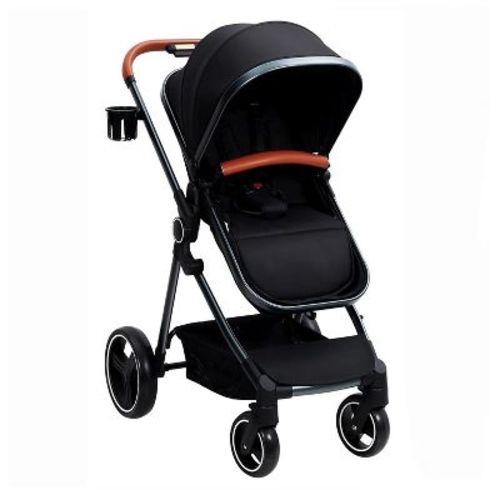 Convertible Baby Stroller, 2 in 1 Foldable Pushchair for Newborn