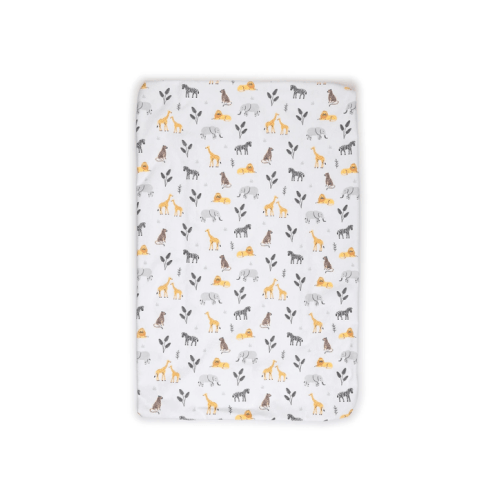 Waterproof Change Mat Cover - Safari