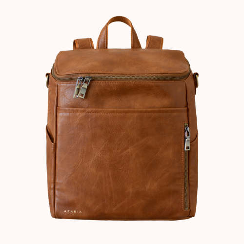 La Mère Original Vegan Leather Diaper Bag Backpack | Azaria – AZARIA