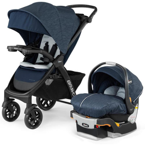 Chicco Bravo LE Trio Travel System - Harbor
