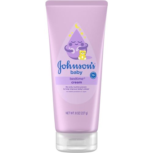 Johnson's Baby Bedtime Cream with Soothing NaturalCalm Aromas, 8 oz