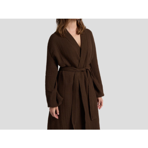 Cloud Cotton Robe | Java Brown