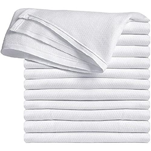 High Absorbancy Reusable Flat Cloth Diapers, Soft & Safe 27 X 27 100% Cotton Burp Cloth, Also Great to Clean Mirrors (6)