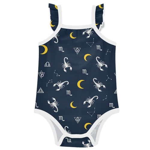 Baby Girls Bodysuit Summer Ruffle Sleeveless Rompers One Piece Cotton Clothes Outfits for Newborn Infant 0-24 Months