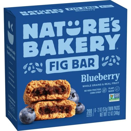 Nature's Bakery Blueberry Fig Bar - 12oz/6ct