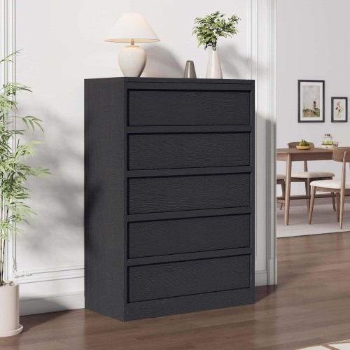 Garvee 3/4/5/7 Drawer Dresser for Bedroom, Wooden Storage Chest with Deep Drawers for Closet, Living Room