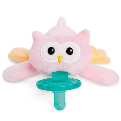 WubbaNub™ Pink Owl Infant PacifierWubbaNub™ Pink Owl Infant Pacifier
