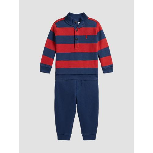 Polo Ralph Lauren Baby Boy's Striped Pullover & Joggers Set | Saks Fifth Avenue