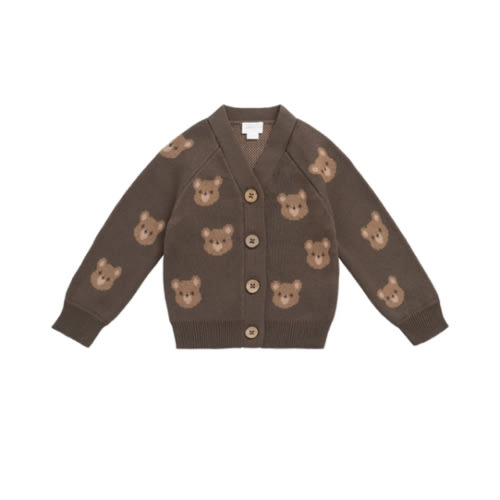 Samuel Cardigan - Bobbie Bear Canteen – Jamie Kay USA