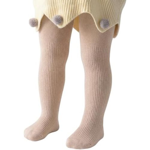 Zando Cable Knit Toddler Tights Baby Seamless Leggings Girls Stockings