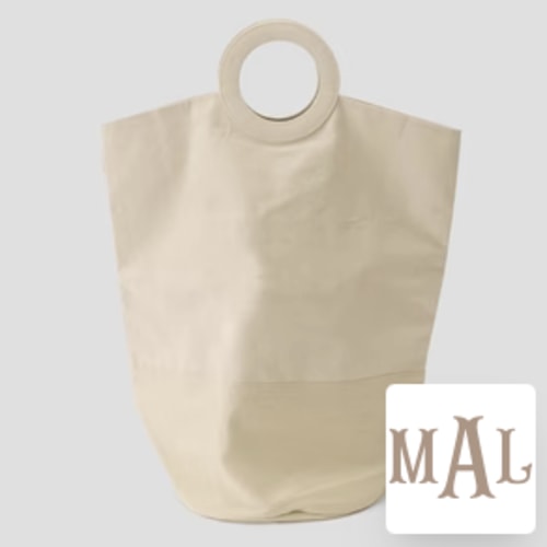 Laundry Tote with Appliqué Monogram