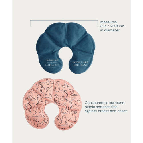 Breast/Chest Ice & Heat Packs – Relief for Engorgement & Tenderness – Nyssa