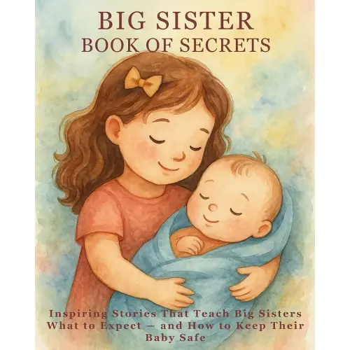 Big Sister Book of Secrets: Inspiring Stories That Teach Big Sisters What to Expect — and How to Keep Their Baby Safe (Big Sister Book - Series for Girls)