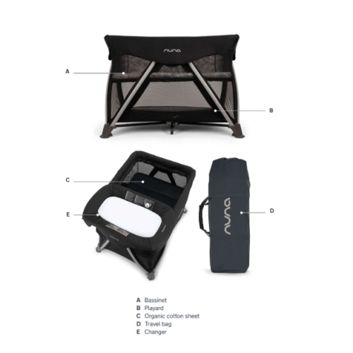 Nuna SENA Aire with New Zip-off Bassinet + Changer – Bambi Baby