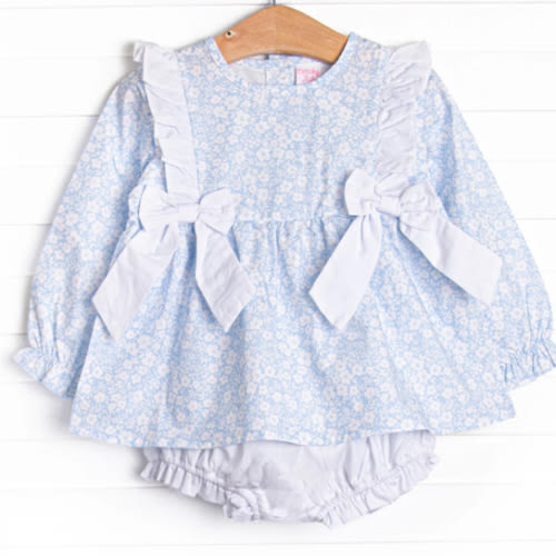 Delia Diaper Set, Blue – Stitchy Fish