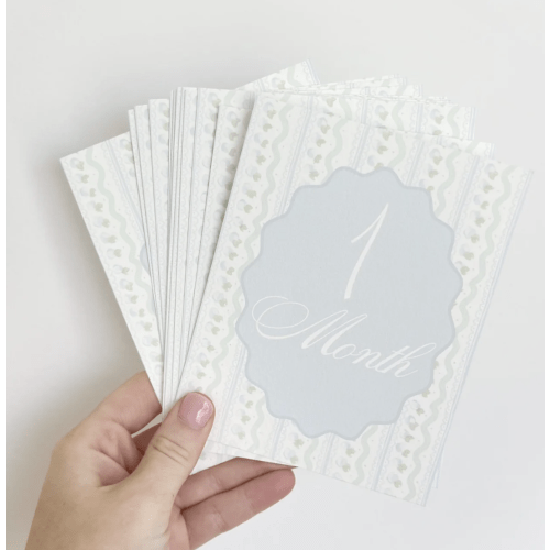 Boy Milestone Cards
