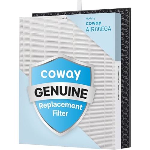 Coway Airmega AP-1512HHS Air Purifier Replacement Filter Set, HEPA Filter and Active Carbon Filter, AP-1512HHS-FP