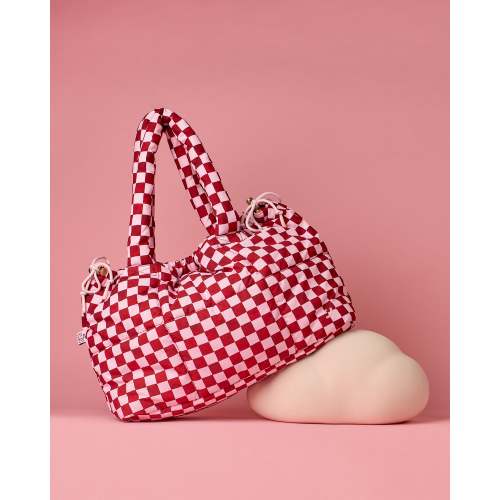 The Marshmallow - Tote Bag - Crimson Haze – The Somewhere Co. USA