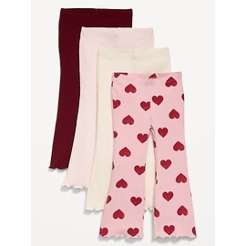 Ribbed Flare-Leg Leggings 4-Pack for Toddler Girls | Old Navy