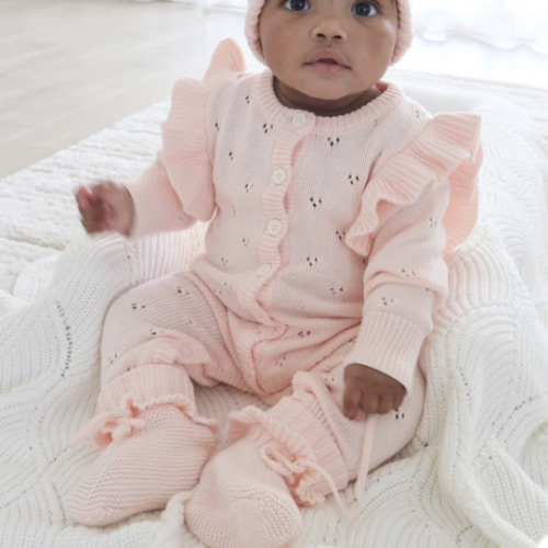 CLASSIC KNIT ROMPER | PRIMROSE