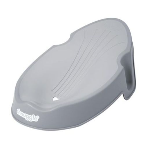 Shnuggle Newborn Baby Bath Support | Ergonomic, Non-Slip & Quick-Dry | From 0-3 months Pebble Grey One size