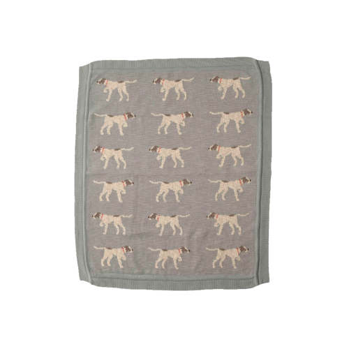 Hunting Dog Baby Blanket