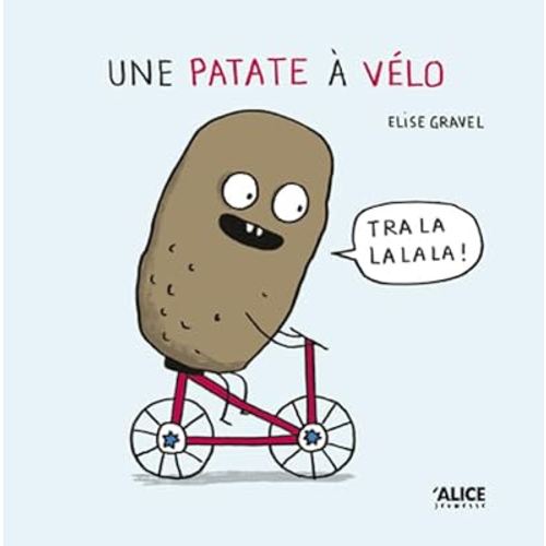 Une patate à vélo