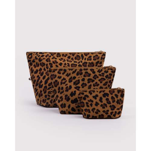 Go Pouch Set - Color: Leopard