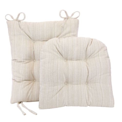 Gripper Polar Non Slip Chenille Jumbo Rocking Chair Cushion Set Include Seat and Cushion