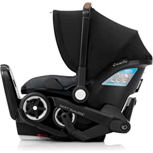 Evenflo Shyft DualRide Infant Car Seat Stroller Combo with Carryall Storage - Boone