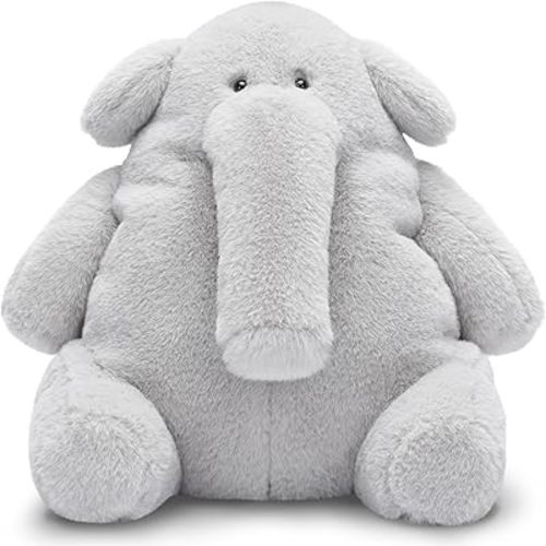 IKASA Elephant Stuffed Animals Plush Toys,10" Cute Plushie Soft Cuddly Plushy Fluffy Toy, Gifts for Family Kids Girls Boys