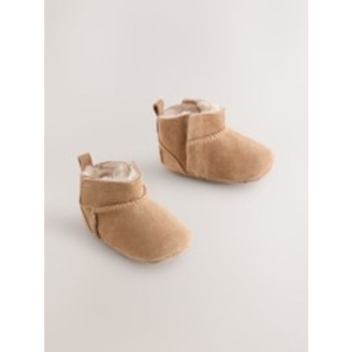 Buy Tan Brown Suede Baby Pull-On Boots (0-24mths) from Next USA