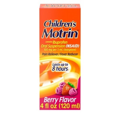 Children's Motrin Pain Reliever/Fever Reducer Liquid - Ibuprofen  - Berry - 4 fl oz