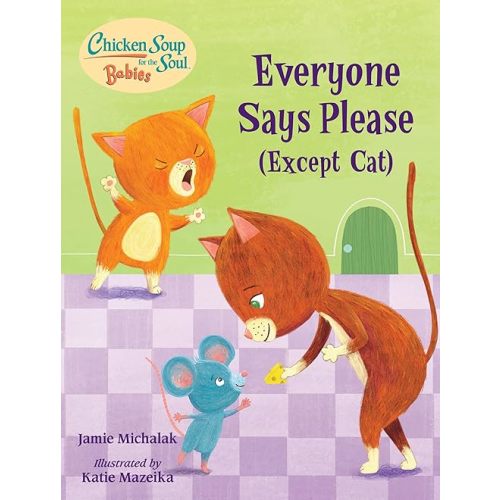 Everyone Says Please (Except Cat) Board book
