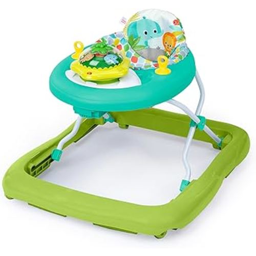 Bright Starts Wanderlights 2 Ways to Play Baby Walker, 10+ Melodies & Sounds, Light Up Spinning Toy, Ages 6 Months+