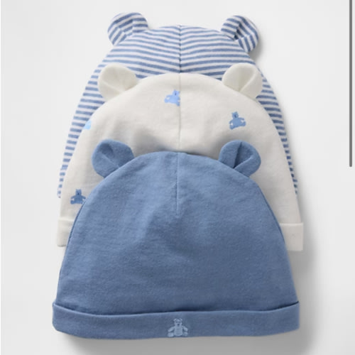 Baby First Favorites Organic Cotton Beanie (3-Pack) | Gap