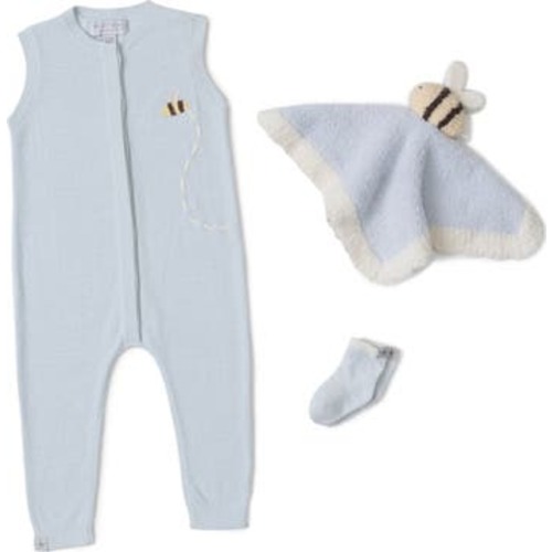 CozyChic™ Ultra Lite® Romper, Socks & Bee Soother Blanket Set, 3-6M
