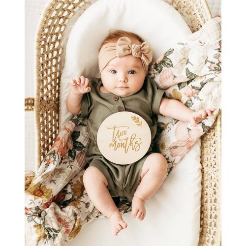 Monthly Milestone Set Baby Milestone Wooden Markers Baby Milestone Cards Baby Milestone Blocks Monthly Milestones Baby Milestones