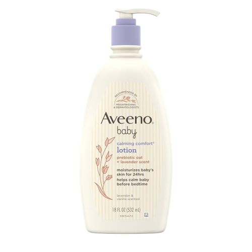 Aveeno Baby Calming Comfort Moisturizing Body Lotion, 18 fl. oz