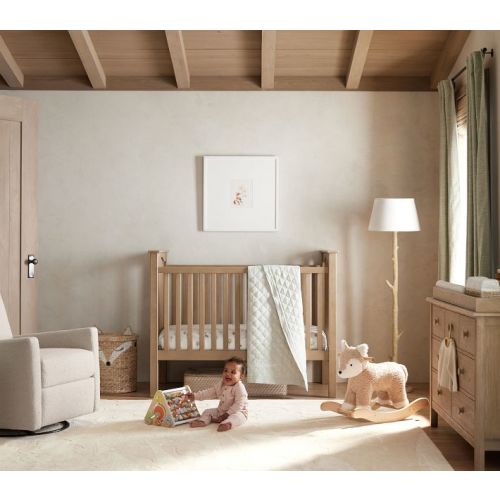 Kendall Convertible Crib - Conversion Set in Weathered White