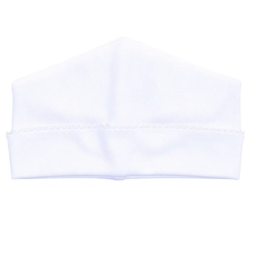 Magnolia Baby Girl Magnolia Baby Boy Solid Essentials White Hat