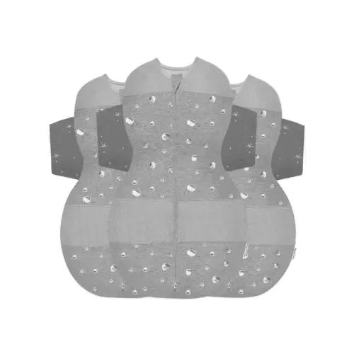 SNOO Sleep Sack 3-Pack of Sizes - Graphite Planets