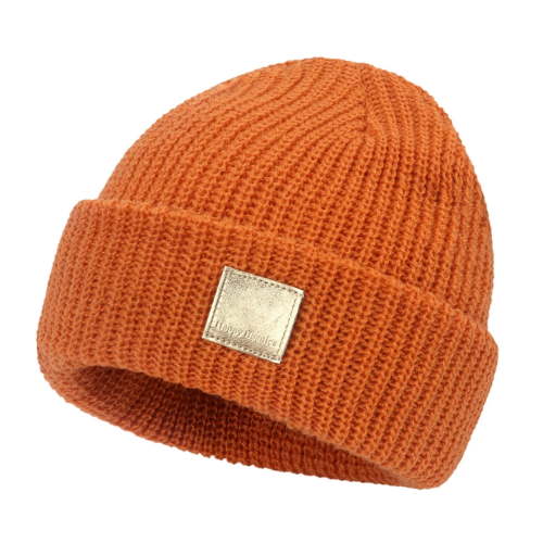 Orange Hats Warm Soft Baby Beanie Hat Infant Newborn Toddler Kids Winter Warm Knit Cap Cute Autumn Winter Knitted Hat for Boys Girls