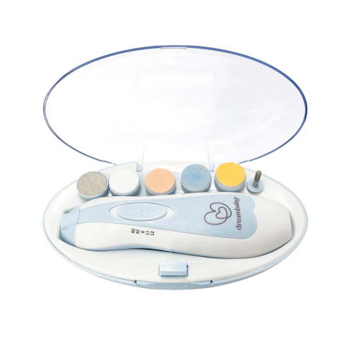 Dreambaby® Baby & Me Nail Care Kit - 16 Piece Electric Nail Trimmer for Babies - Comes with 6 Shape & Trim Options and 8 Replacement Pads, 6 shape & trim options! - Walmart.ca