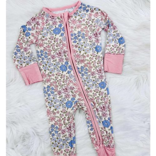 Pink Floral Bamboo Sleeper