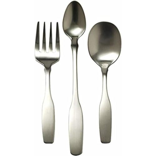 Oneida Paul Revere 3 Piece Fine Flatware Baby 18/10 Stainless Steel, Silverware Set