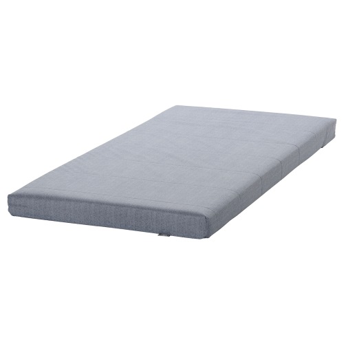 ÅGOTNES Foam mattress - firm/light blue Single