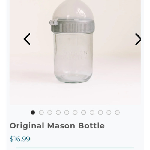 Original Mason Bottle | Glass Baby Bottles | Mason Bottle