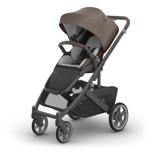 UPPAbaby Cruz V3 Full-Size Stroller - Owen: Bassinet Reclining Seat, Flat-Free Tires, Forward or Rear Facing Seat