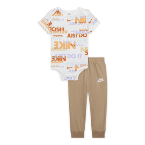 Nike Sportswear Playful Exploration Baby (12-24M) Printed Bodysuit and Pants Set